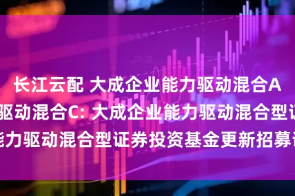 长江云配 大成企业能力驱动混合A,大成企业能力驱动混合C: 大成企业能力驱动混合型证券投资基金更新招募说明书