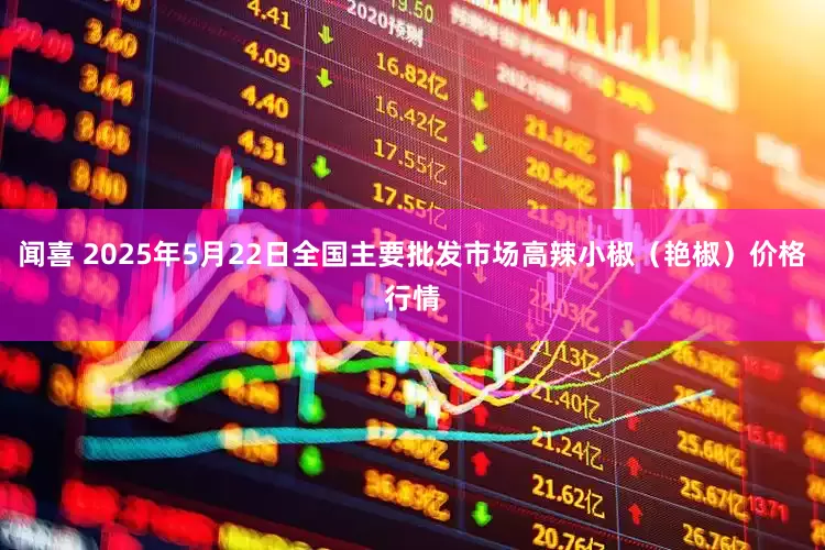 闻喜 2025年5月22日全国主要批发市场高辣小椒（艳椒）价格行情